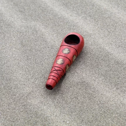 Shamanic Ceremonial Pipe Made of Palo Sangre | Hand Carved