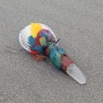 Ceremonial Rattle with Hummingbird