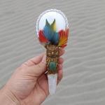 Ceremonial Rattle Owl Pattern