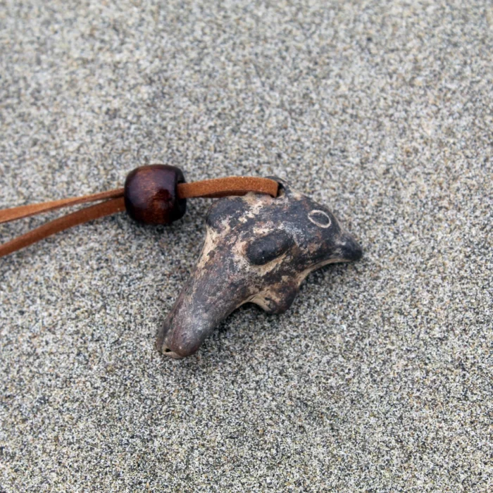 Clay Whistle Necklace