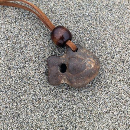 Clay Whistle Necklace