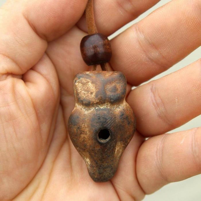 Clay Whistle Necklace