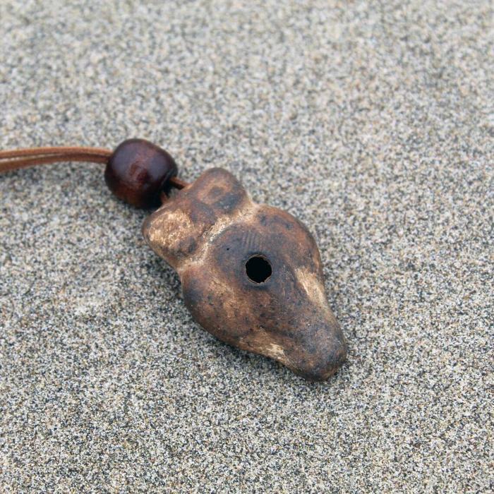 Clay Whistle Necklace