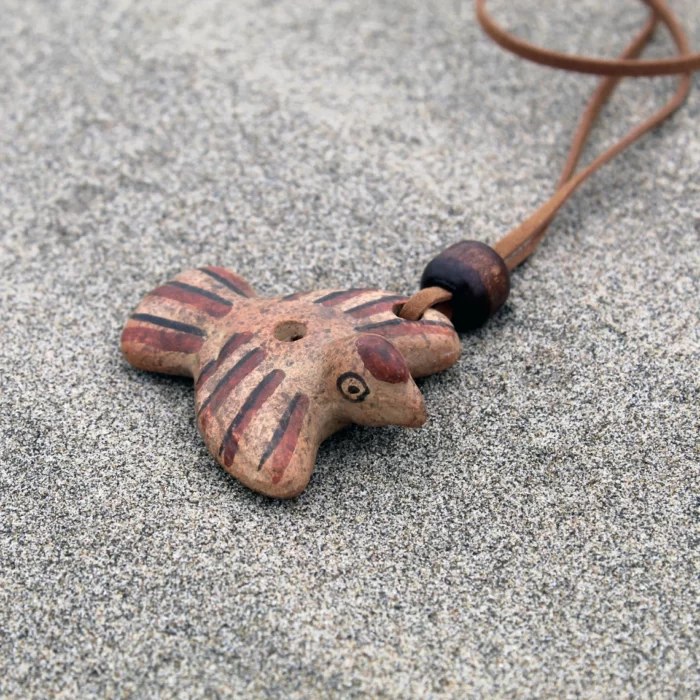 Clay Whistle Necklace