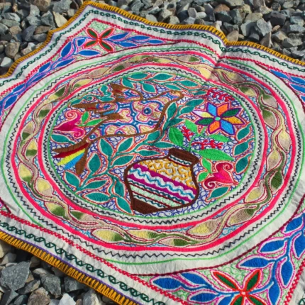 Hummingbird Pattern Shipibo Altar Cloth