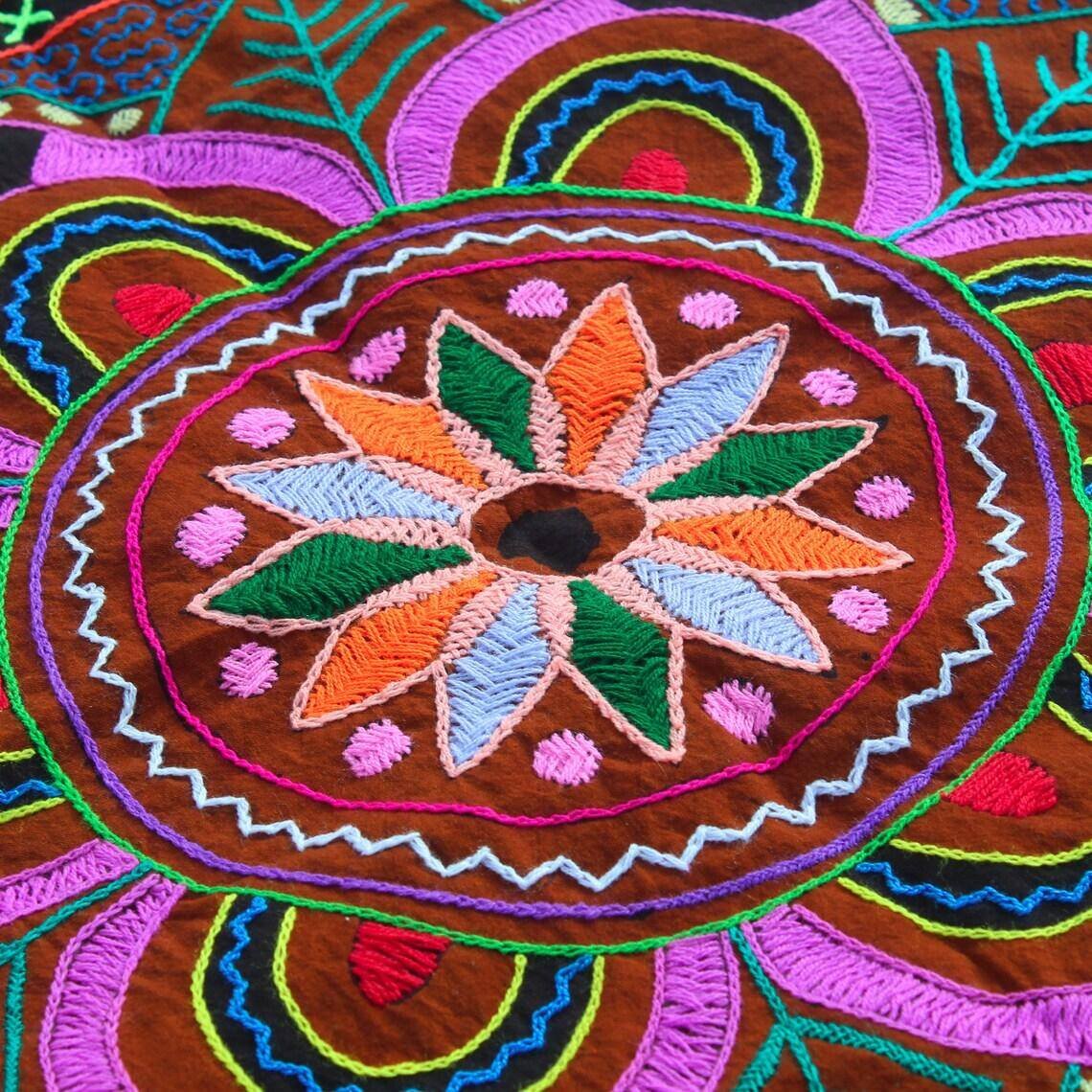 Mandala Shipibo Altar Cloth