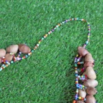 Seed Necklace and Bracelet Rattle ~ Maracas | Traditional Amazon Instrument From Peru | 90 cm : 35 Inches