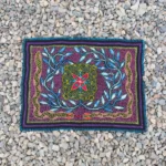 Shipibo Altar Cloth made by Shipibo Female Shaman | 74 cm x 54 cm | Shipibo Embroidery