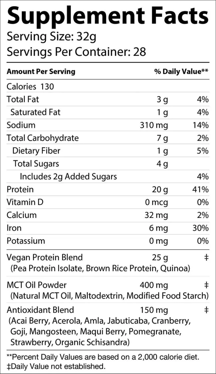 Vegan Protein Vanilla