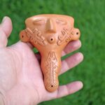 Shaman Rattle ~ Maracas | Made of Earth | Traditional Andean Instrument From Peru