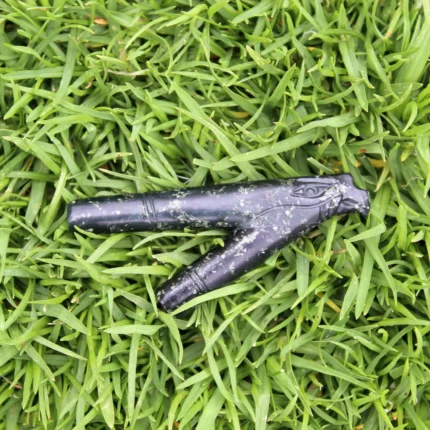 Condor Head Stone Kuripe Self Applicator | Made of Machu Picchu Stone | Washable