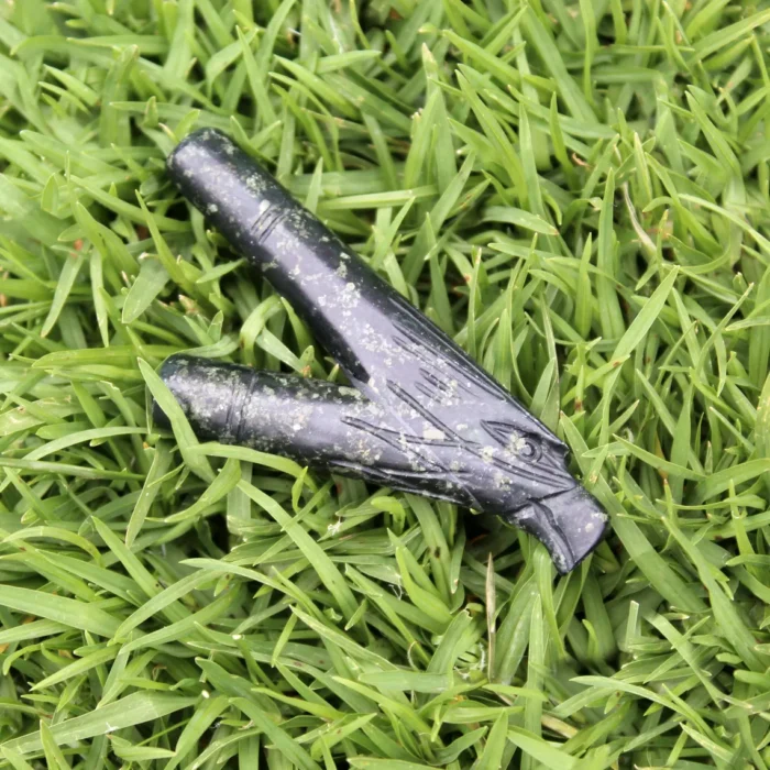 Eagle Head Stone Kuripe Self Applicator | Made of Machu Picchu Stone | Washable