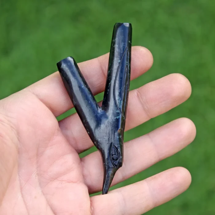 Hummingbird Kuripe Self Applicator Made of Machu Picchu Stone Washable