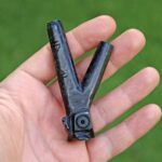 Owl Stone Kuripe Self Applicator | Washable | Made of Machu Picchu Stone | Washable