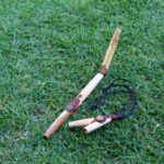 Kuripe Tepi Set | Necklace Kuripe | Made of Palo Santo | Decorated with A piece of Aya Vine and Peruvian Turquoise