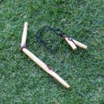 Kuripe Tepi Set | Necklace Kuripe | Made of Palo Santo | Decorated with A piece of Aya Vine and Peruvian Turquoise