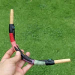 Tepi Applicator made of Palo Santo | Decorated with Chambira ( 100% Organic Rope ) and A piece of Amazon Rainforest Wood