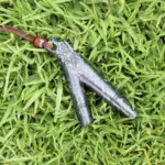 Snake Head Stone Kuripe Self Applicator | Made of Machu Picchu Stone | Washable