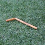 Thin Tepi Applicator made of Palo Santo | Decorated with Peruvian Turquoise and Aya Vine