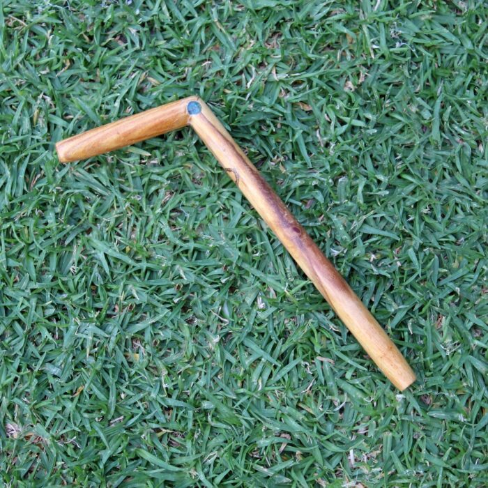 Thin Tepi Applicator made of Palo Santo | Decorated with Peruvian Turquoise and Aya Vine