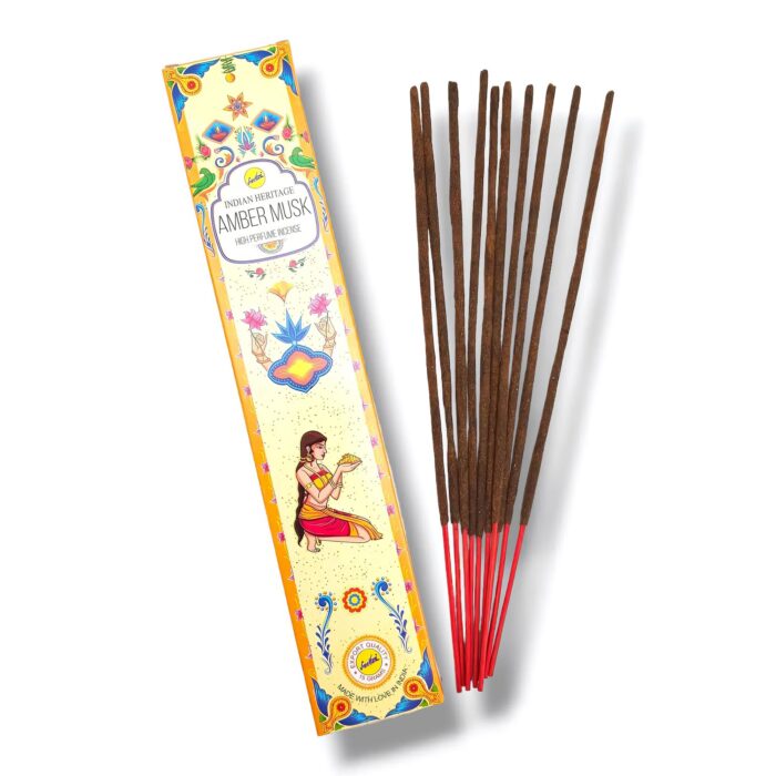 Amber Musk incense sticks indian heritage