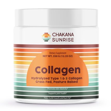 Collagen Type 1 & 3 Grass Fed 350g | Pure Glow Support for Skin, Joints, Hair & Inner Strength