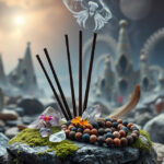 Elegant Curved Wooden Ash Catcher – Handcrafted, Functional, and Stylish Incense Accessory for Serene Spaces