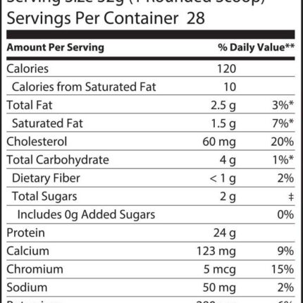 Whey Protein Chocolate