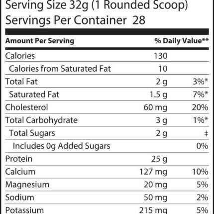 Whey Protein Vanilla