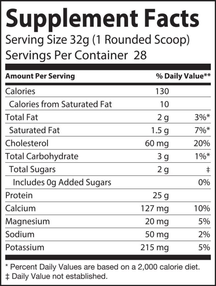 Whey Protein Vanilla
