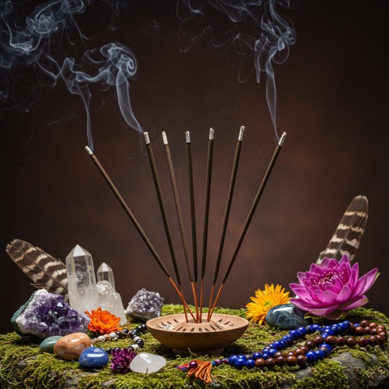 Jasmine incense sticks pure vibrations