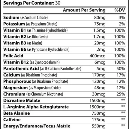 Pre-Workout (Watermelon)