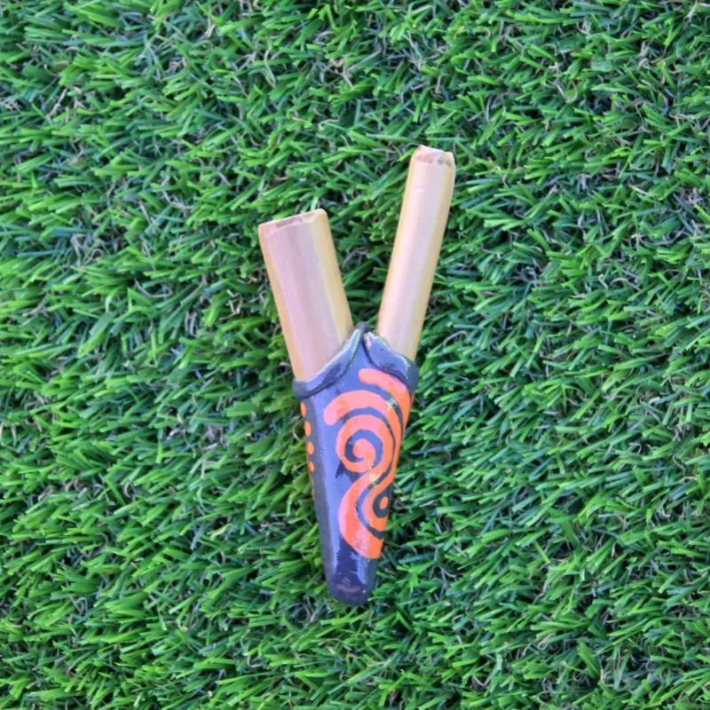 Bamboo Kuripe Self Applicator | Hand Painted | From Amazon Rainforest