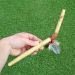 Palo Santo Kuripe Tepi Set | Necklace Kuripe | Made of Palo Santo | Decorated with Aya Vine, Domestic Feather and Peruvian Turquoise