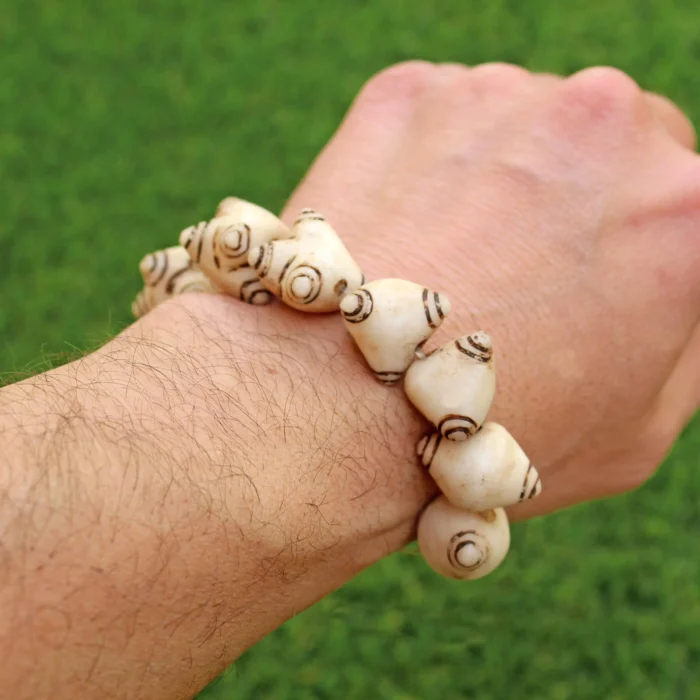 Alabaster Chumpi Stone Bracelet - Peruvian Shaman 7 Chakra Set