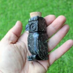 Owl Head Hapeh Bottle | Made of Machu Picchu Stone | Washable
