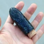 Triple Coca (K'intu) Relief Hapeh Bottle | Made of Machu Picchu Stone | Washable