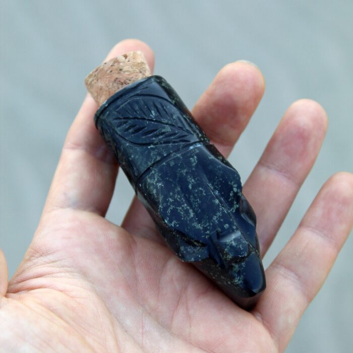 Condor Head Hapeh Bottle | Made of Machu Picchu Stone | Washable