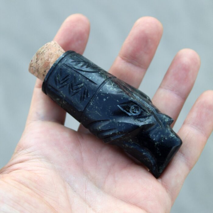 Condor Head Hapeh Bottle | Made of Machu Picchu Stone | Washable