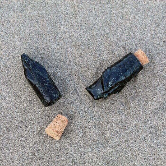 Condor Head Hapeh Bottle | Made of Machu Picchu Stone | Washable