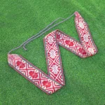 Handwoven Q’ero Chumpi Belt: Vintage Andean Energy Belt 186 x 11 cm