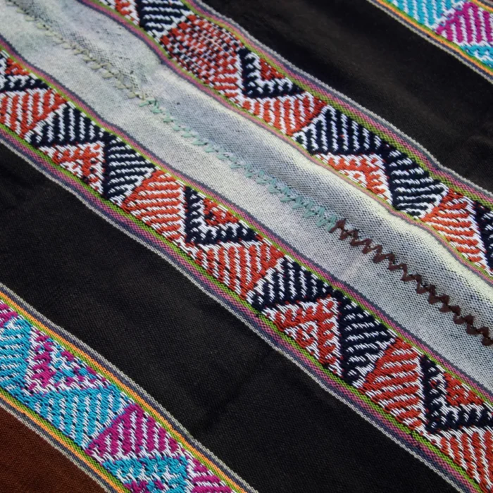 Q'ero Mestana Altar / Ritual Cloth ( Missa Andina ) | Traditional Woven on Q'ero Looms for Plant Medicine Ceremony Handmade 64 cm x 60 cm