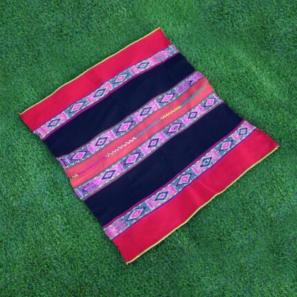 Q'ero Mestana Altar / Ritual Cloth ( Missa Andina ) | Traditional Woven on Q'ero Looms for Plant Medicine Ceremony Handmade 64 cm x 60 cm