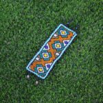 Shipibo Ceremonial Bracelet | Unisex Handmade From The Shipibo Tribe | 19.5 cm x 6 cm (Incl. Closures) | Sacred Beaded Bracelet