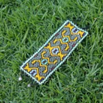 Shipibo Ceremonial Bracelet | Unisex Handmade From The Shipibo Tribe | 19 cm x 6 cm (Incl. Closures) | Sacred Beaded Bracelet